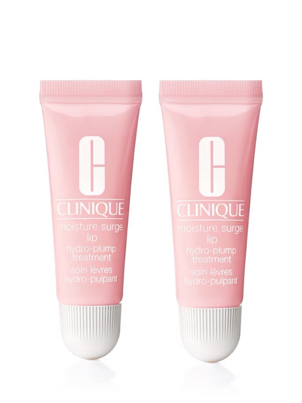 Clinique Moisture Surge Lip Hydro-Plump Treatment, Clear - Set of 2 x 10 ml